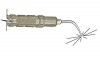 Figure 3  The atomization action is the “halo effect” created as the irrigant flows along the ultrasonic tip toward the point and leaves the instrument in many directions.