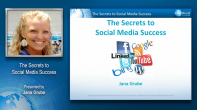 The Secrets of Social Media Success Webinar Thumbnail