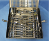 Organization (1.) An example of a cassette with all of the instruments for a restorative dentistry procedure.