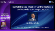 Dental Hygiene Infection Control Protocols and Procedures During COVID-19 Webinar Thumbnail